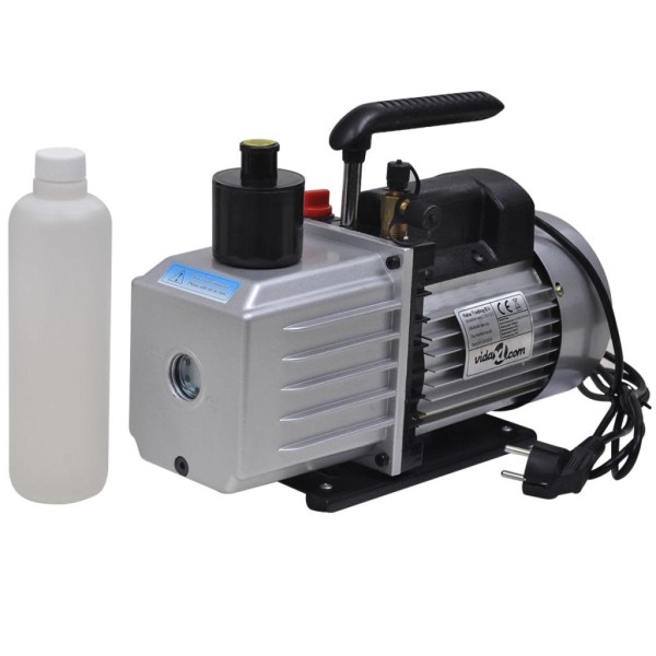 Bomba de vacío 100 L/min manómetros de 4 vías kit herramientas Bomba de vacío 100 L/min manómetros de 4 vías kit herramientas