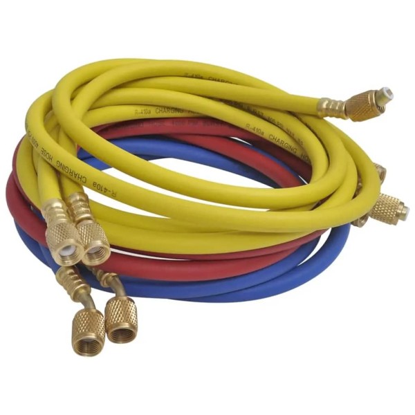 Bomba de vacío 100 L/min manómetros de 4 vías kit herramientas Bomba de vacío 100 L/min manómetros de 4 vías kit herramientas