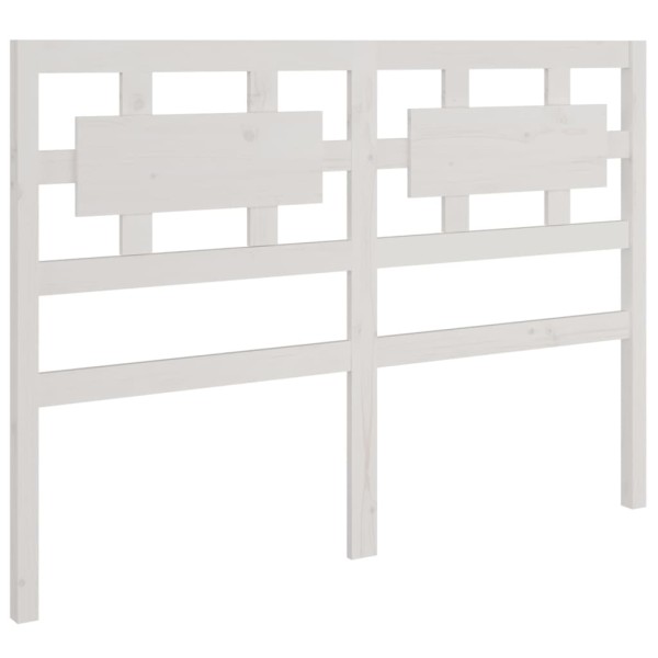Cabecero de cama madera maciza de pino blanco 205,5x4x100 cm Cabecero de cama madera maciza de pino blanco 205,5x4x100 cm