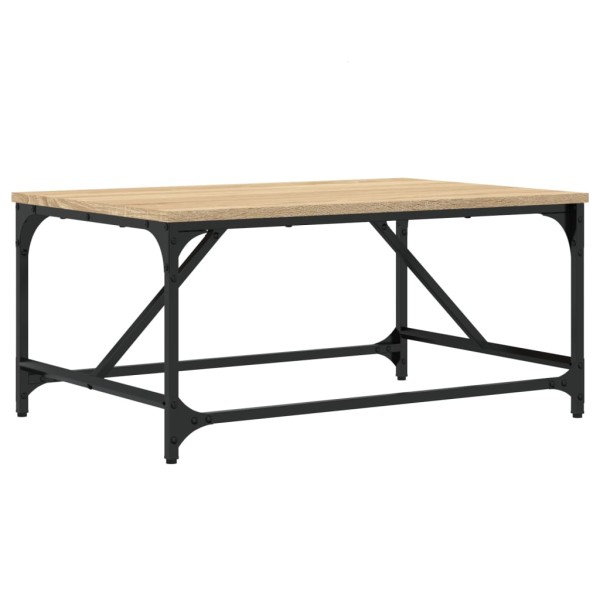 Mesa de centro madera de ingeniería roble Sonoma 75x50x35 cm Mesa de centro madera de ingeniería roble Sonoma 75x50x35 cm