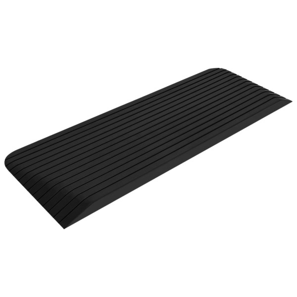Rampas de umbral goma 2 uds 110x41x5 cm