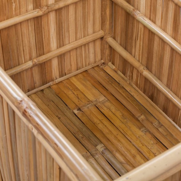 Caja de almacenamiento de bambú 3 unidades Caja de almacenamiento de bambú 3 unidades