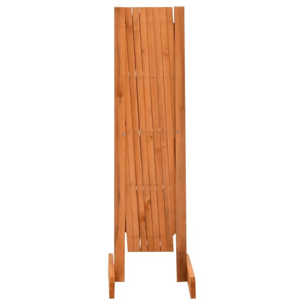 Valla de jardín enrejada madera maciza abeto naranja 150x80 cm Valla de jardín enrejada madera maciza abeto naranja 150x80 cm