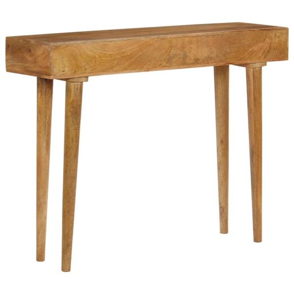 Mesa consola de madera maciza de mango 102x30x79 cm Mesa consola de madera maciza de mango 102x30x79 cm