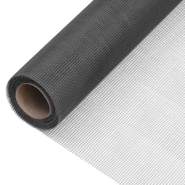 Malla mosquitera de fibra de vidrio negra 80x500 cm Malla mosquitera de fibra de vidrio negra 80x500 cm