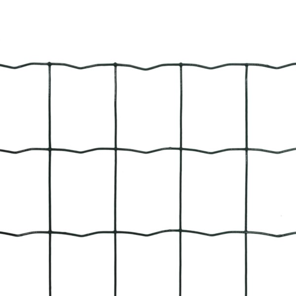 Set de euro valla acero verde 25x1,2 m Set de euro valla acero verde 25x1,2 m