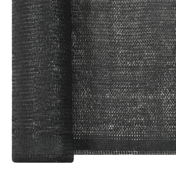 Red de privacidad HDPE negro 1x50 m 150 g/m² Red de privacidad HDPE negro 1x50 m 150 g/m²