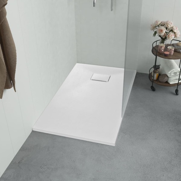Plato de ducha SMC blanco 80x80 cm Plato de ducha SMC blanco 80x80 cm