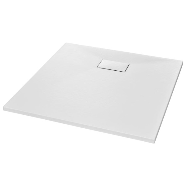 Plato de ducha SMC blanco 80x80 cm Plato de ducha SMC blanco 80x80 cm