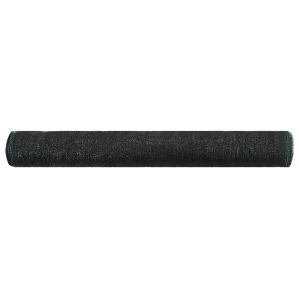 Toldo para pista de tenis HDPE 1,6x25 m negro Toldo para pista de tenis HDPE 1,6x25 m negro