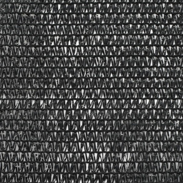 Toldo para pista de tenis HDPE 1,6x25 m negro Toldo para pista de tenis HDPE 1,6x25 m negro