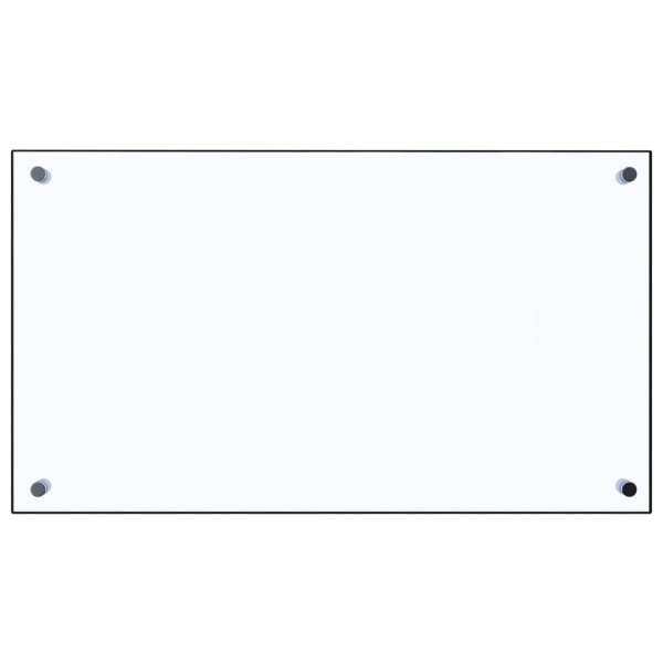 Protector contra salpicaduras cocina vidrio templado 70x40 cm