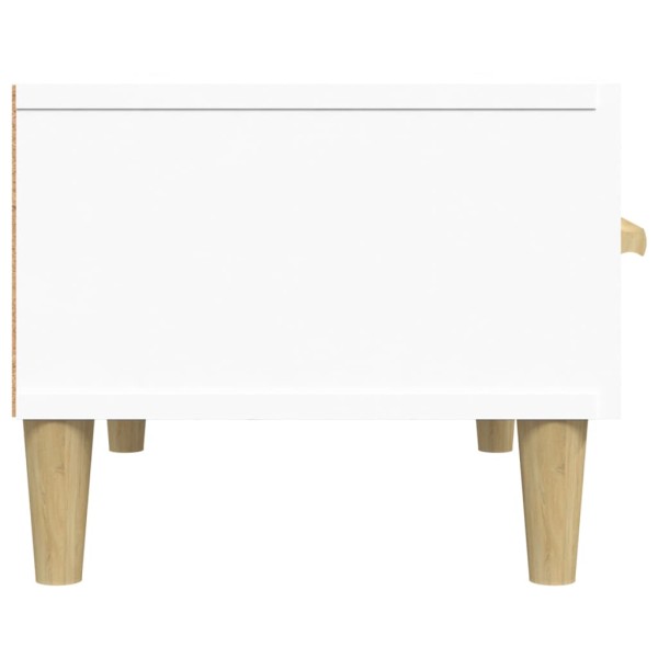 Mueble de TV madera contrachapada blanco 150x34,5x30 cm Mueble de TV madera contrachapada blanco 150x34,5x30 cm