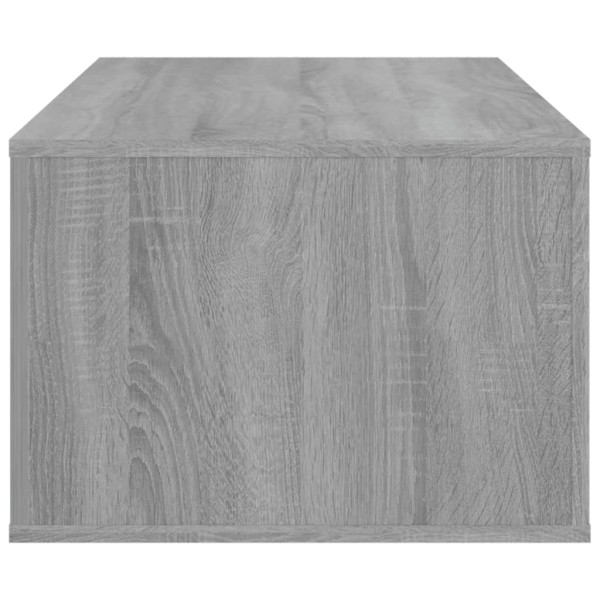 Mesa de centro madera contrachapada gris Sonoma 100x50,5x35 cm Mesa de centro madera contrachapada gris Sonoma 100x50,5x35 cm