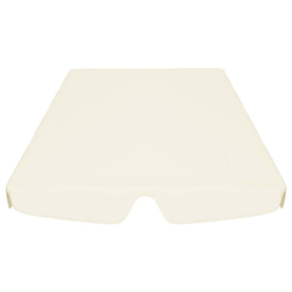 Dosel de repuesto columpio de jardín crema 150/130x105/70 cm Dosel de repuesto columpio de jardín crema 150/130x105/70 cm