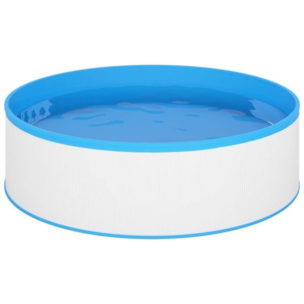 Piscina de chapoteo blanca 350x90 cm Piscina de chapoteo blanca 350x90 cm