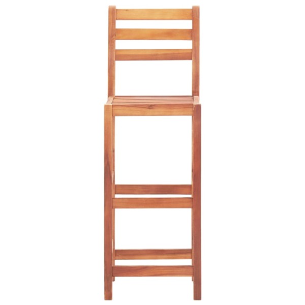 Sillas de cocina 2 unidades madera maciza de acacia Sillas de cocina 2 unidades madera maciza de acacia