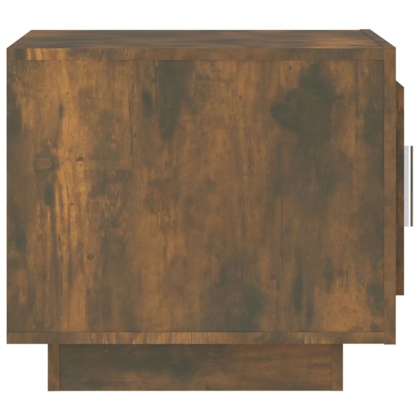 Mesa de centro madera contrachapada roble ahumado 51x50x45 cm Mesa de centro madera contrachapada roble ahumado 51x50x45 cm