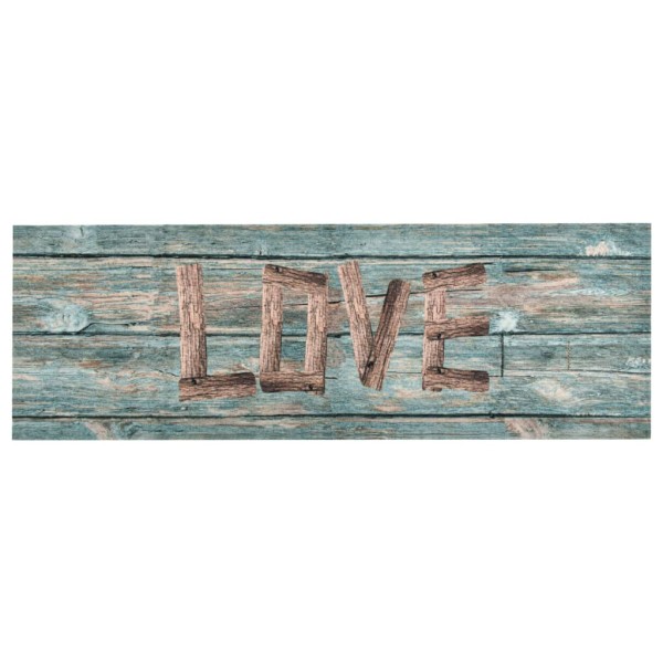 Alfombra de cocina lavable Love 45x150 cm Alfombra de cocina lavable Love 45x150 cm