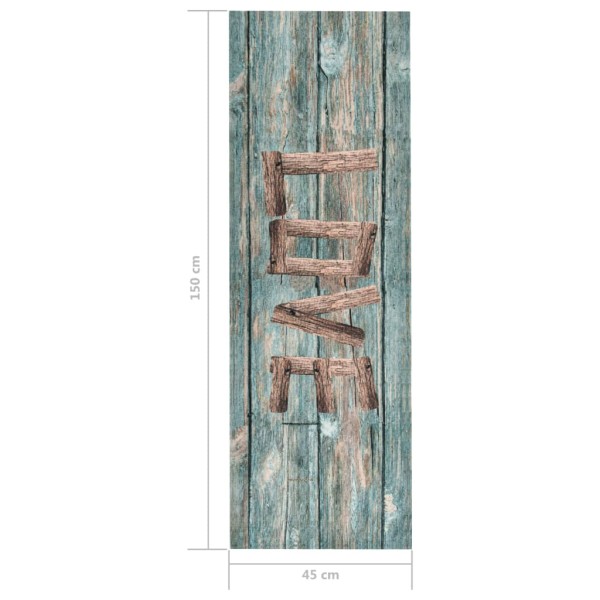 Alfombra de cocina lavable Love 45x150 cm Alfombra de cocina lavable Love 45x150 cm