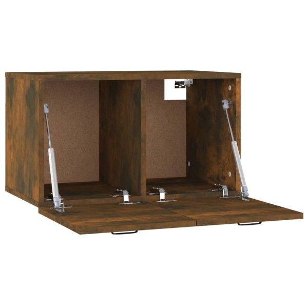 Armario pared madera contrachapada roble ahumado 60x36,5x35 cm Armario pared madera contrachapada roble ahumado 60x36,5x35 cm