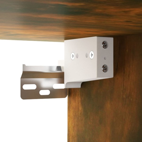 Armario pared madera contrachapada roble ahumado 60x36,5x35 cm Armario pared madera contrachapada roble ahumado 60x36,5x35 cm