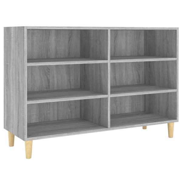 Aparador de madera de ingeniería gris Sonoma 103,5x35x70 cm Aparador de madera de ingeniería gris Sonoma 103,5x35x70 cm