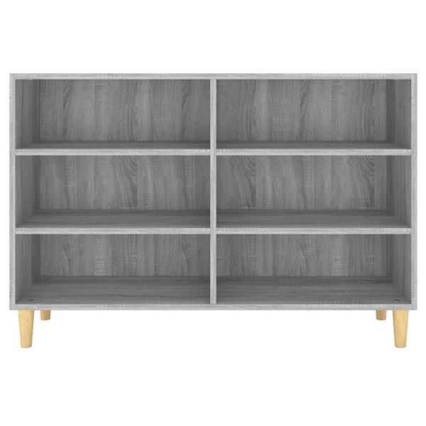 Aparador de madera de ingeniería gris Sonoma 103,5x35x70 cm Aparador de madera de ingeniería gris Sonoma 103,5x35x70 cm
