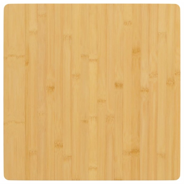 Tablero de mesa de bambú 50x50x2,5 cm Tablero de mesa de bambú 50x50x2,5 cm