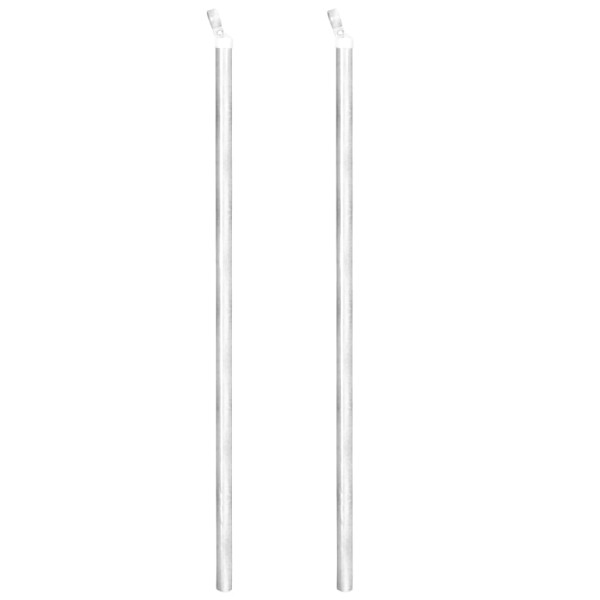 Valla tela metálica y postes acero galvanizado plateada 15x1 m Valla tela metálica y postes acero galvanizado plateada 15x1 m