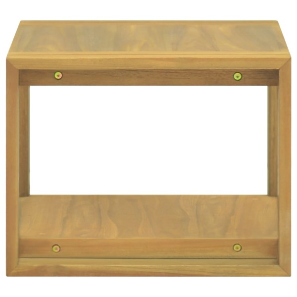 Armario de baño de pared madera maciza de teca 45x45x35 cm Armario de baño de pared madera maciza de teca 45x45x35 cm