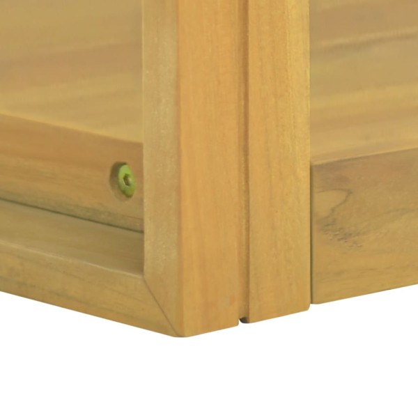 Armario de baño de pared madera maciza de teca 45x45x35 cm Armario de baño de pared madera maciza de teca 45x45x35 cm