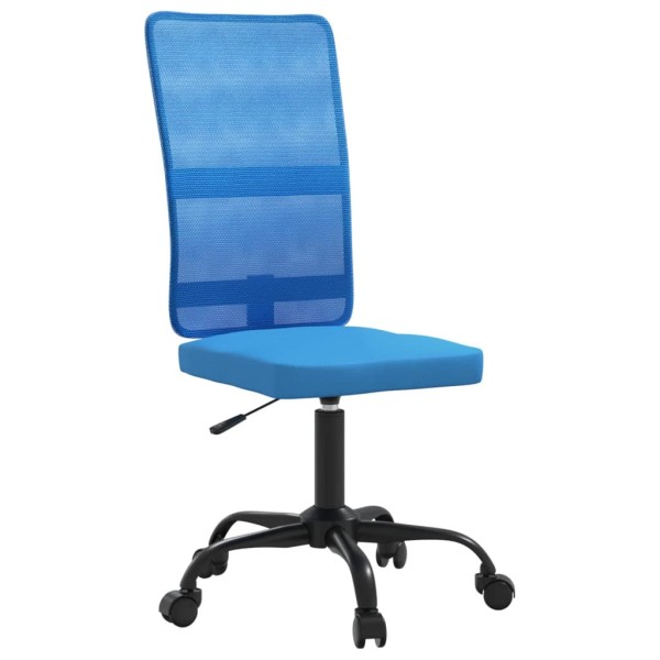 Silla de oficina regulable en altura tela de malla azul Silla de oficina regulable en altura tela de malla azul