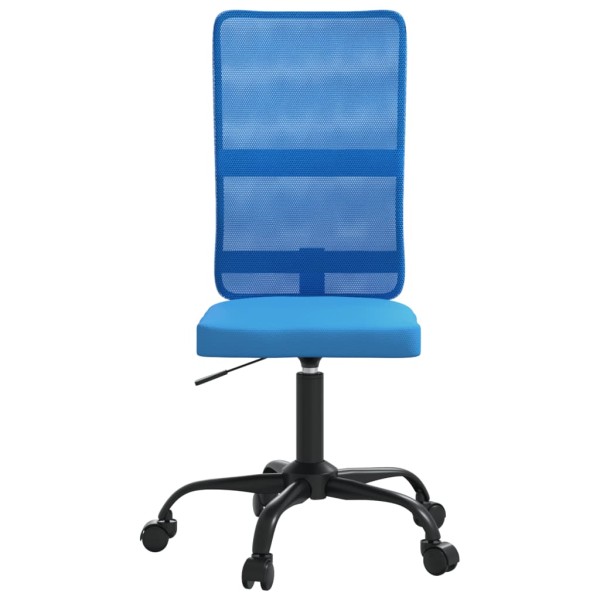 Silla de oficina regulable en altura tela de malla azul Silla de oficina regulable en altura tela de malla azul