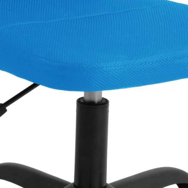 Silla de oficina regulable en altura tela de malla azul Silla de oficina regulable en altura tela de malla azul