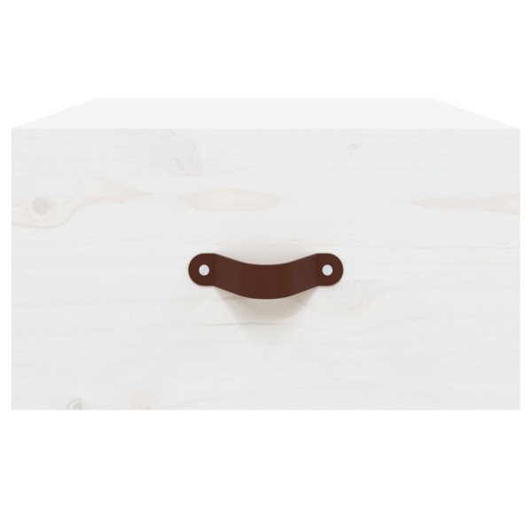 Mesitas de noche de pared 2 uds blanco 40x29,5x22 cm Mesitas de noche de pared 2 uds blanco 40x29,5x22 cm