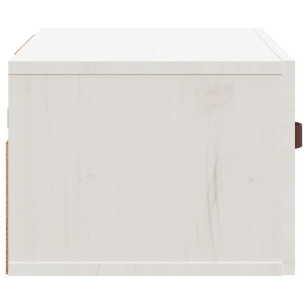 Mesitas de noche de pared 2 uds blanco 40x29,5x22 cm Mesitas de noche de pared 2 uds blanco 40x29,5x22 cm