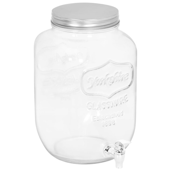 Dispensador de bebida vidrio 8050 ml Dispensador de bebida vidrio 8050 ml