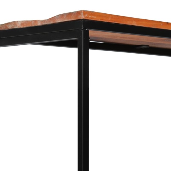 Estantería de madera maciza reciclada 80x30x180 cm Estantería de madera maciza reciclada 80x30x180 cm
