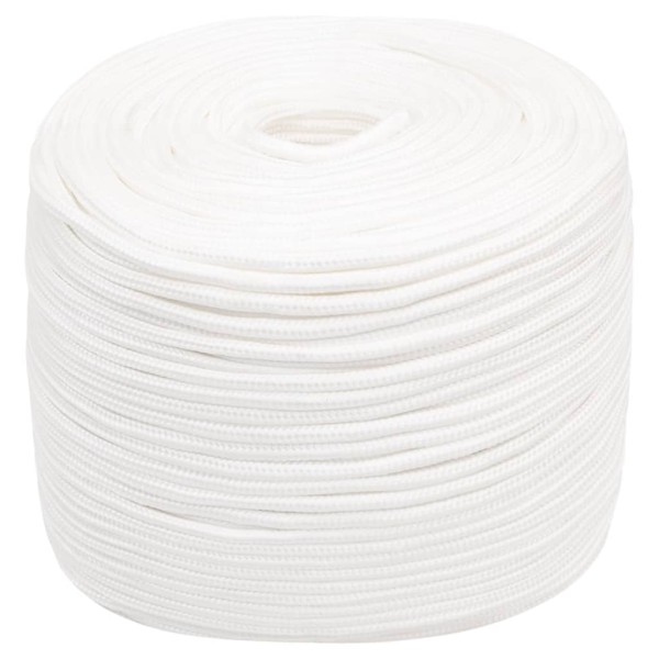 Cuerda de barco polipropileno blanco intenso 6 mm 100 m Cuerda de barco polipropileno blanco intenso 6 mm 100 m