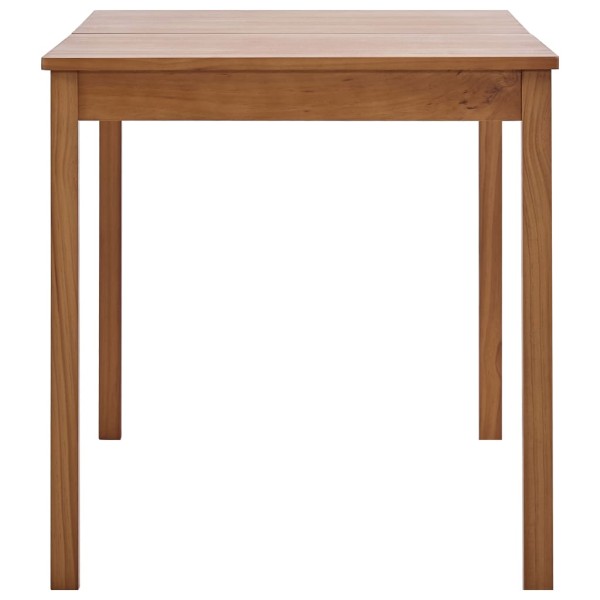 Mesa de comedor de madera de pino marrón miel 140x70x73 cm Mesa de comedor de madera de pino marrón miel 140x70x73 cm