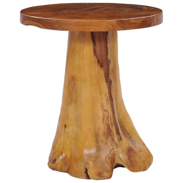Mesa de centro de madera maciza de teca 40x40 cm Mesa de centro de madera maciza de teca 40x40 cm