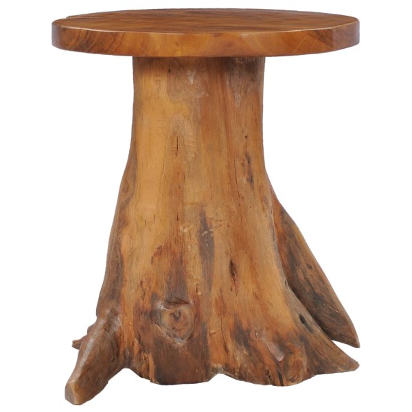 Mesa de centro de madera maciza de teca 40x40 cm Mesa de centro de madera maciza de teca 40x40 cm