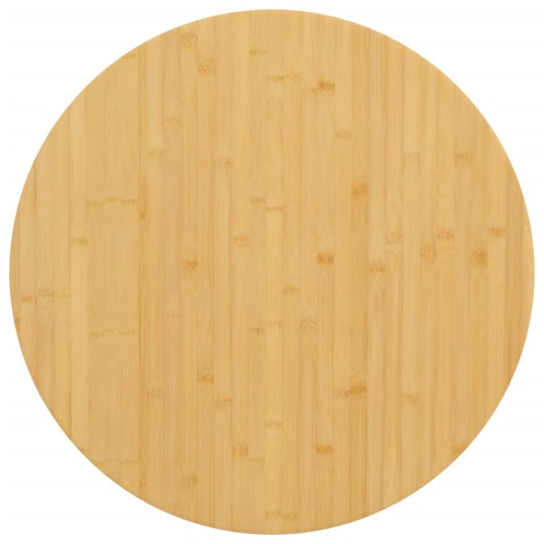 Tablero de mesa de bambú Ø90x2,5 cm Tablero de mesa de bambú Ø90x2,5 cm
