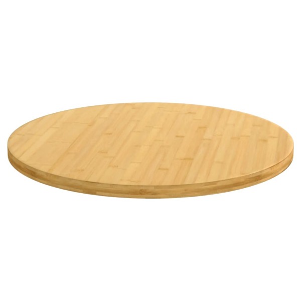 Tablero de mesa de bambú Ø90x2,5 cm Tablero de mesa de bambú Ø90x2,5 cm