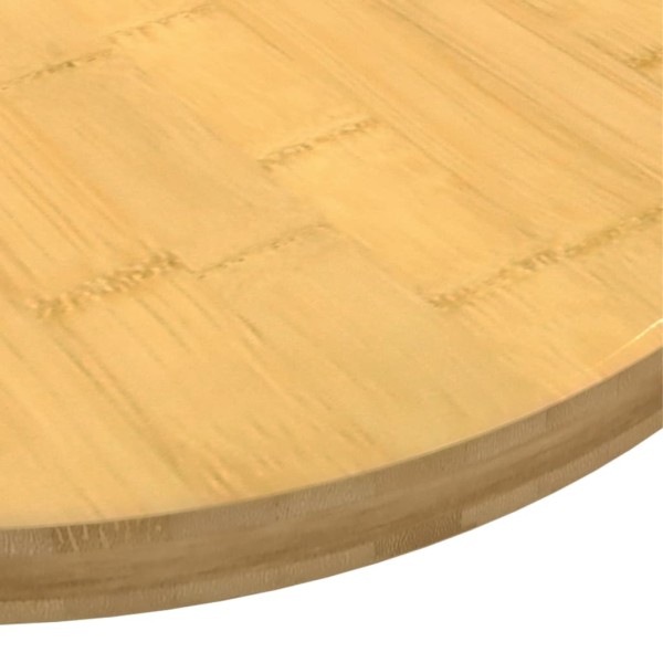 Tablero de mesa de bambú Ø90x2,5 cm Tablero de mesa de bambú Ø90x2,5 cm