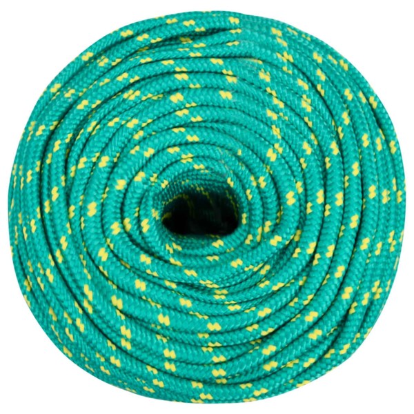 Cuerda de barco polipropileno verde 10 mm 50 m Cuerda de barco polipropileno verde 10 mm 50 m