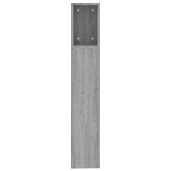 Mueble cabecero gris Sonoma 200x18,5x104,5 cm Mueble cabecero gris Sonoma 200x18,5x104,5 cm