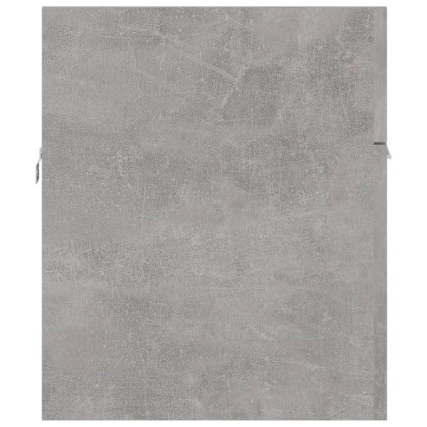 Armario para lavabo contrachapada gris hormigón 90x38,5x46 cm Armario para lavabo contrachapada gris hormigón 90x38,5x46 cm