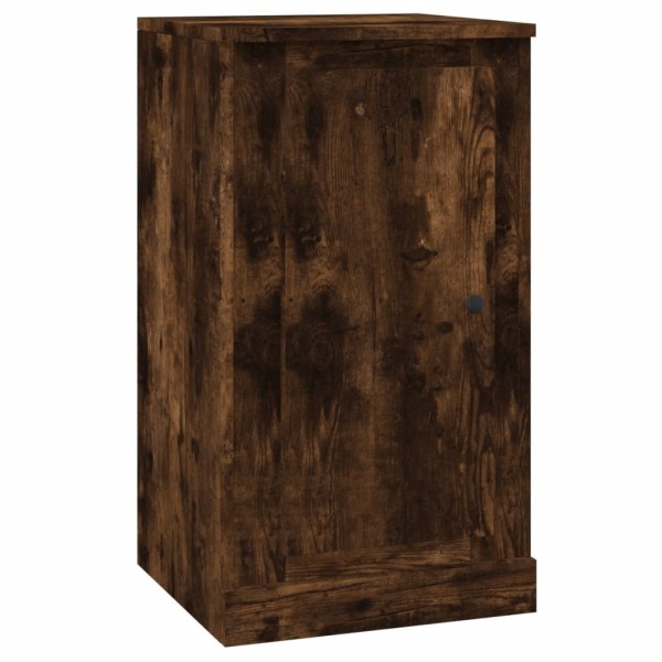 Aparador madera contrachapada roble ahumado 37,5x35,5x67,5 cm Aparador madera contrachapada roble ahumado 37,5x35,5x67,5 cm